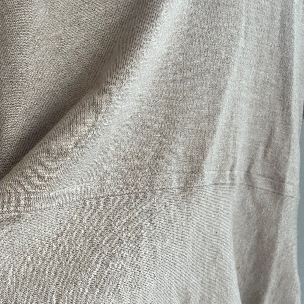 🫶 White House Black Market Soft Beige Cowl Neck Sweater - Picture 10 of 11